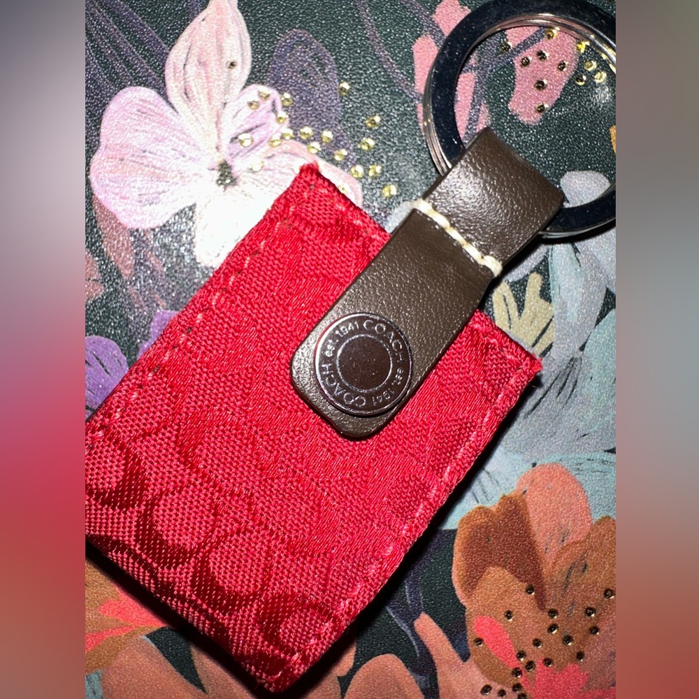 COACH keychain.